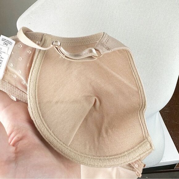 Victorias Secret Vintage 90s Nude Demi Bra NEW 34C - Picture 7 of 7